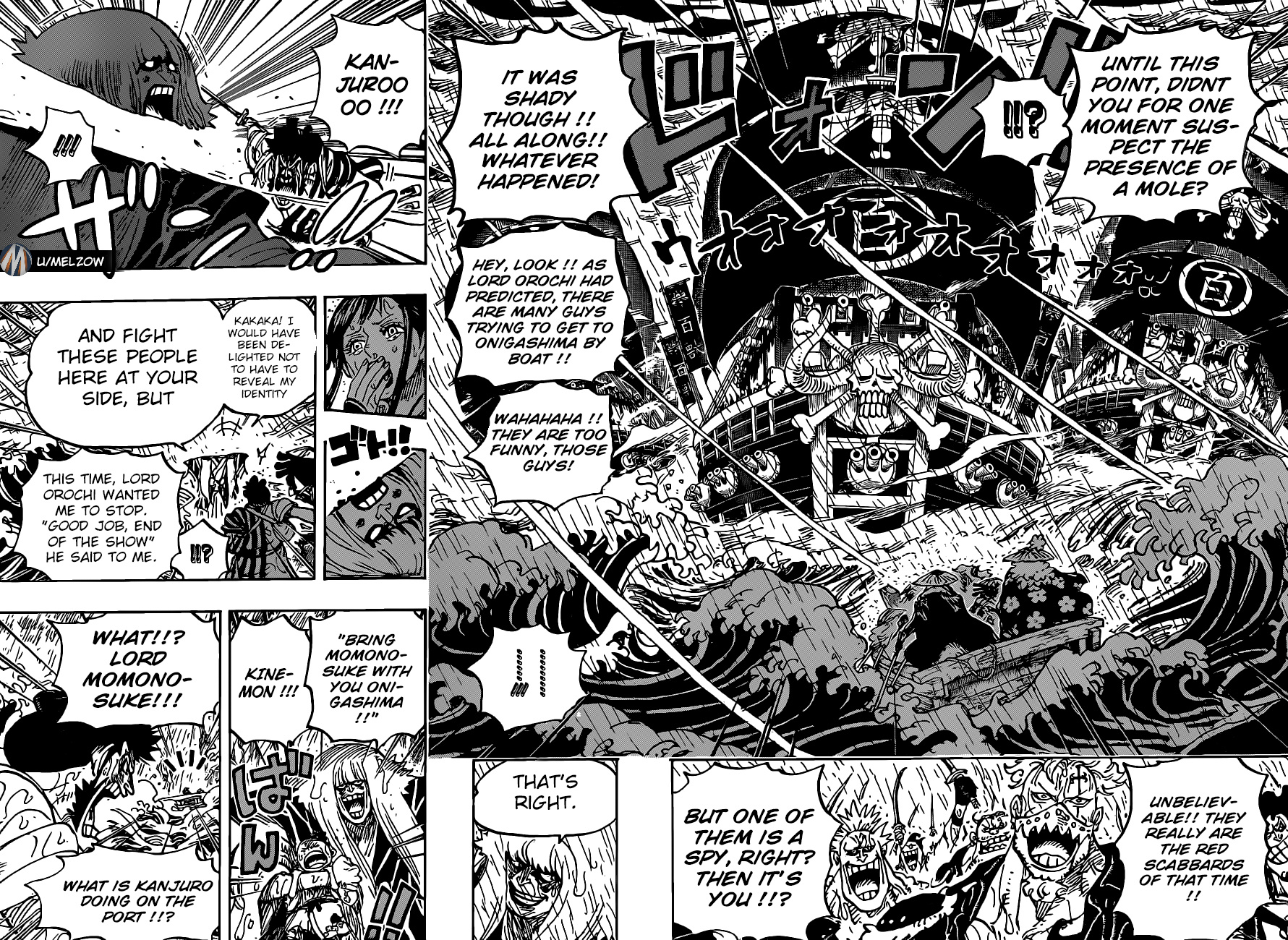 One Piece - Chapter 974: Onward To Onigashima!!