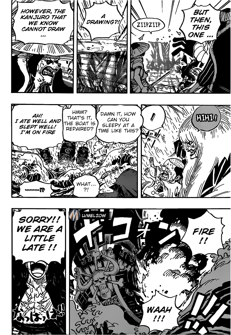 One Piece - Chapter 974: Onward To Onigashima!!