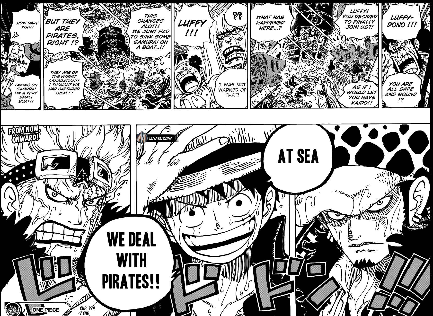 One Piece - Chapter 974: Onward To Onigashima!!