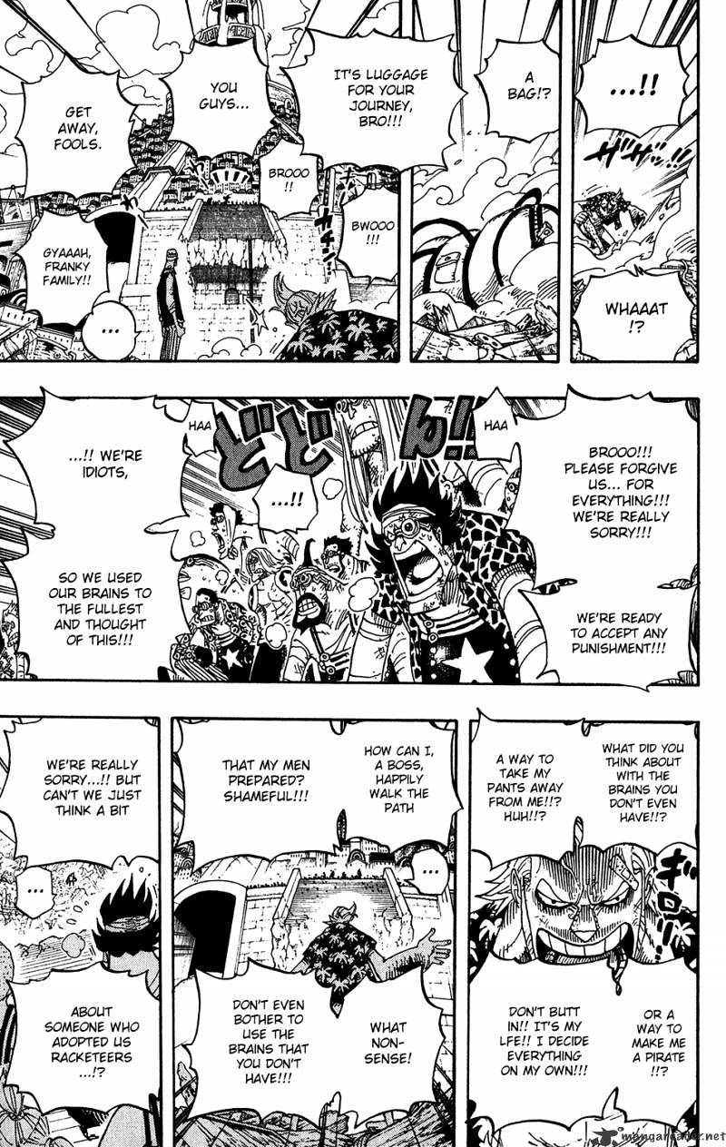 One Piece - Chapter 437 : Naked But Great