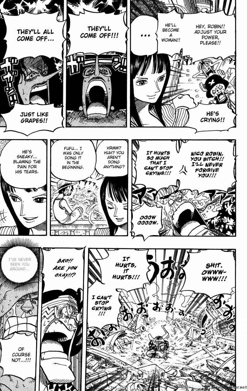 One Piece - Chapter 437 : Naked But Great