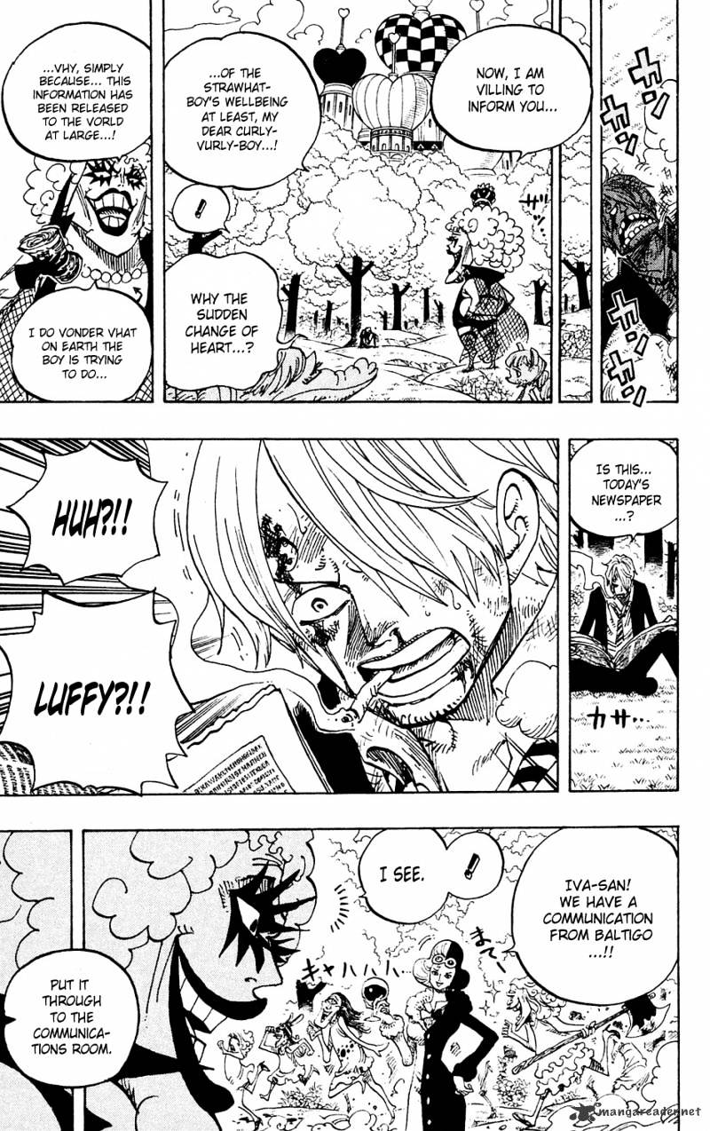 One Piece - Chapter 593 : News