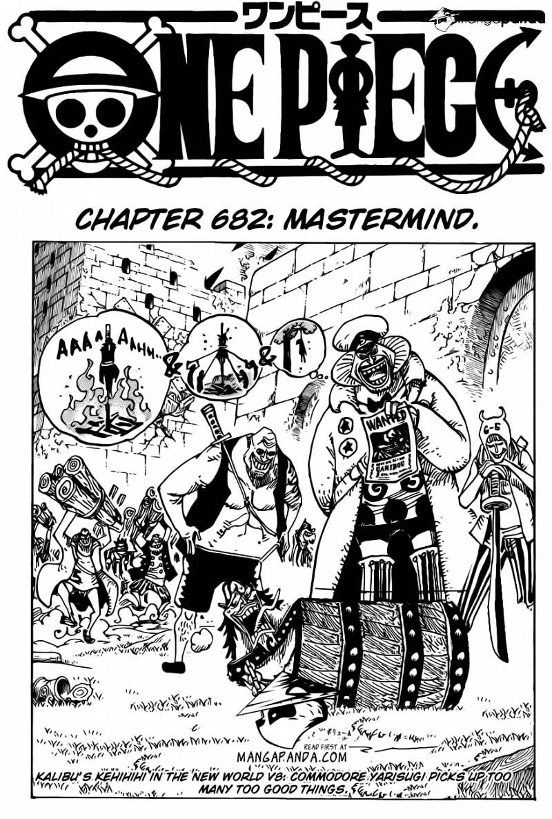 One Piece - Chapter 682 : Mastermind