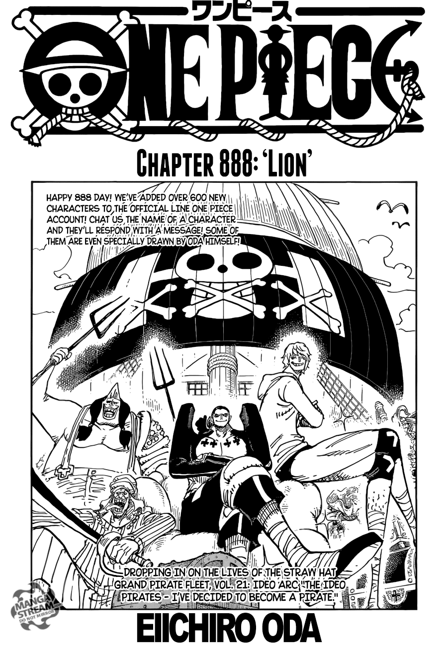 One Piece - Chapter 888