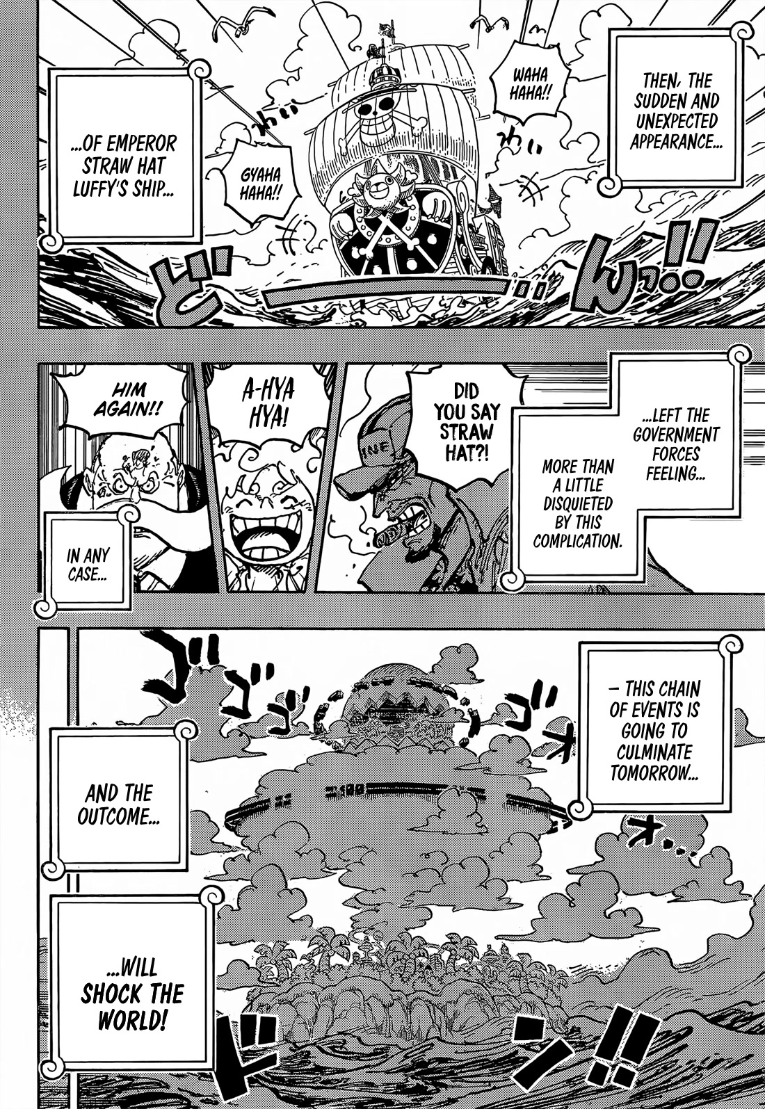 One Piece - Chapter 1078: Escape Limit