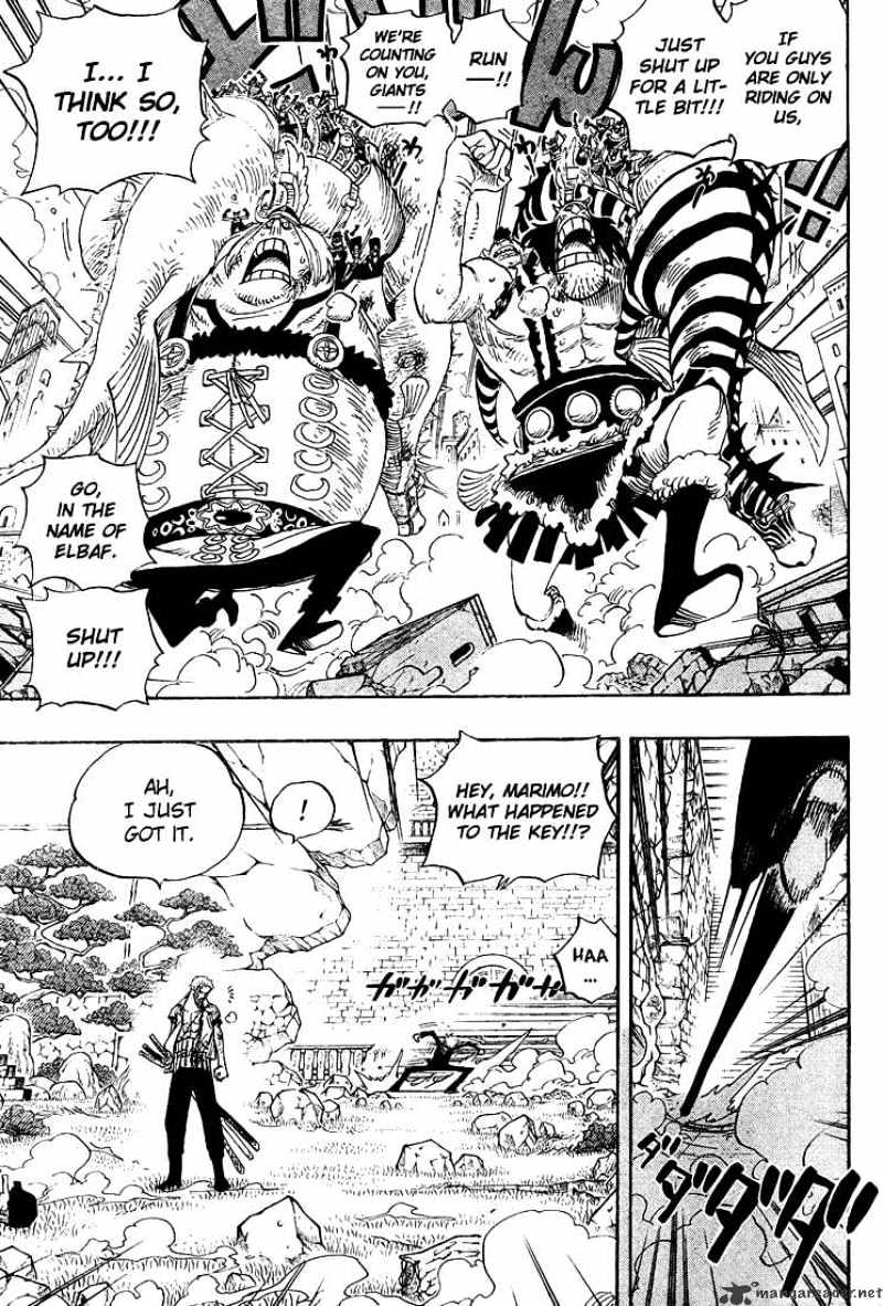 One Piece - Chapter 418 : Luffy Vs Rob Lucci