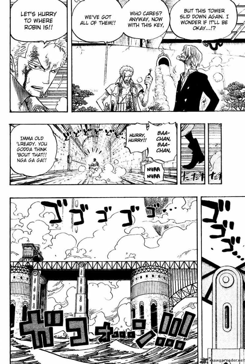 One Piece - Chapter 418 : Luffy Vs Rob Lucci