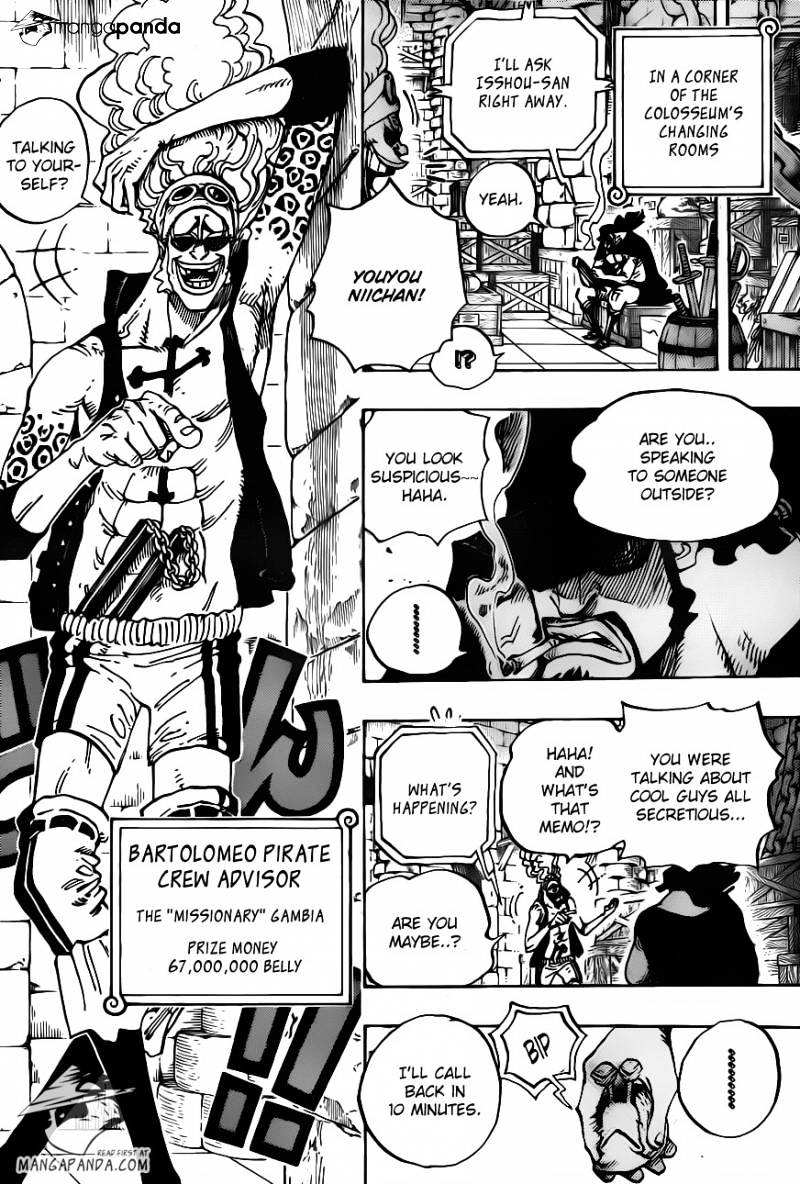 One Piece - Chapter 705 : Maynard The Pursuer