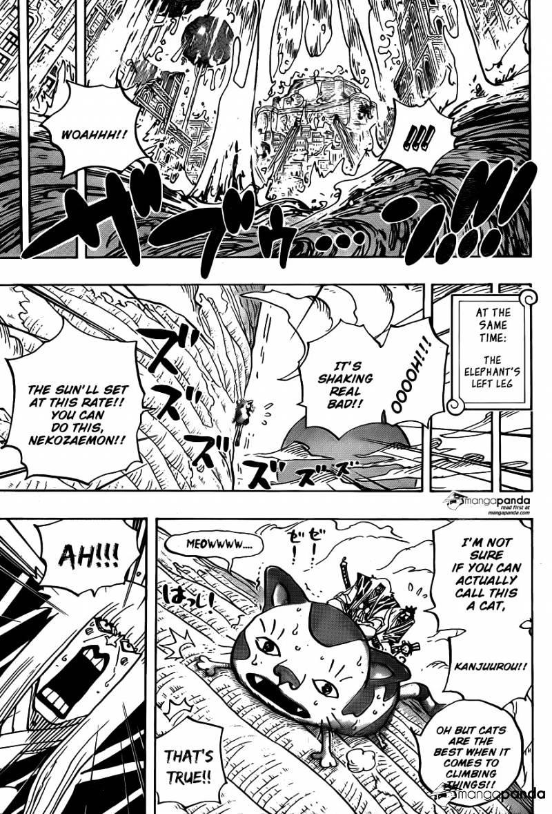 One Piece - Chapter 806 : At The Fort On The Right Belly