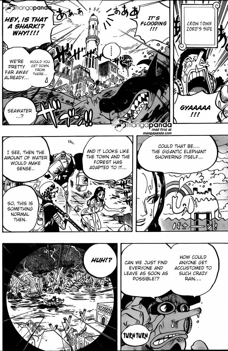 One Piece - Chapter 806 : At The Fort On The Right Belly