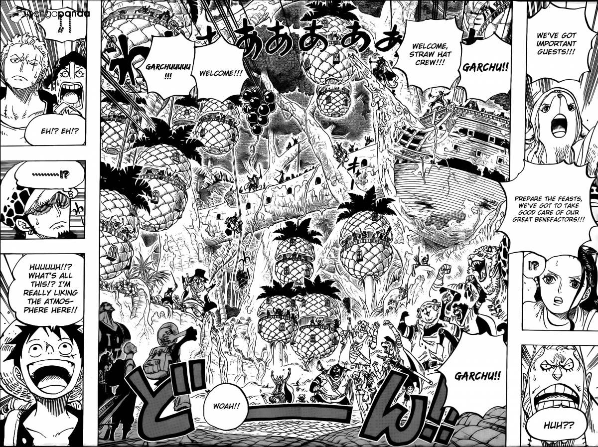 One Piece - Chapter 806 : At The Fort On The Right Belly