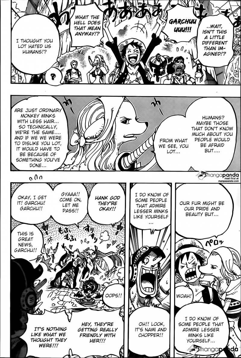 One Piece - Chapter 806 : At The Fort On The Right Belly