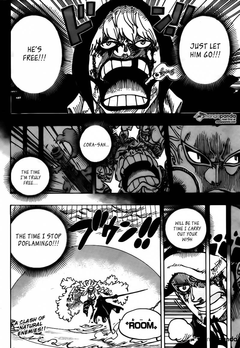 One Piece - Chapter 768 : The Trigger Back Then