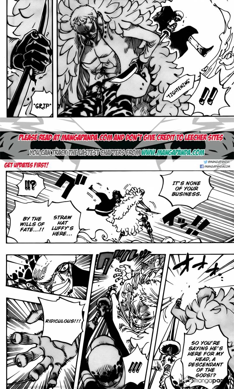 One Piece - Chapter 768 : The Trigger Back Then