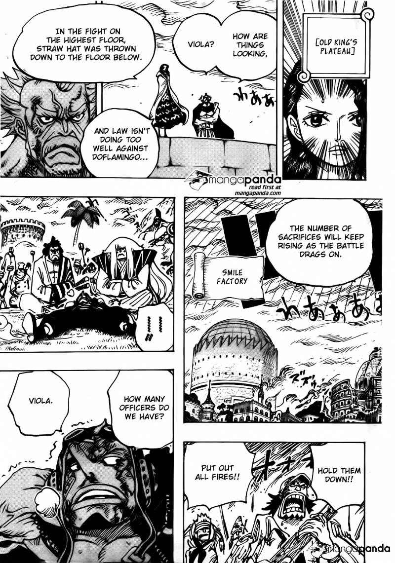 One Piece - Chapter 768 : The Trigger Back Then