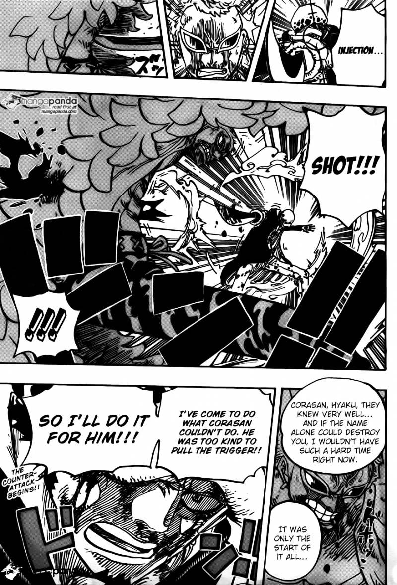 One Piece - Chapter 768 : The Trigger Back Then