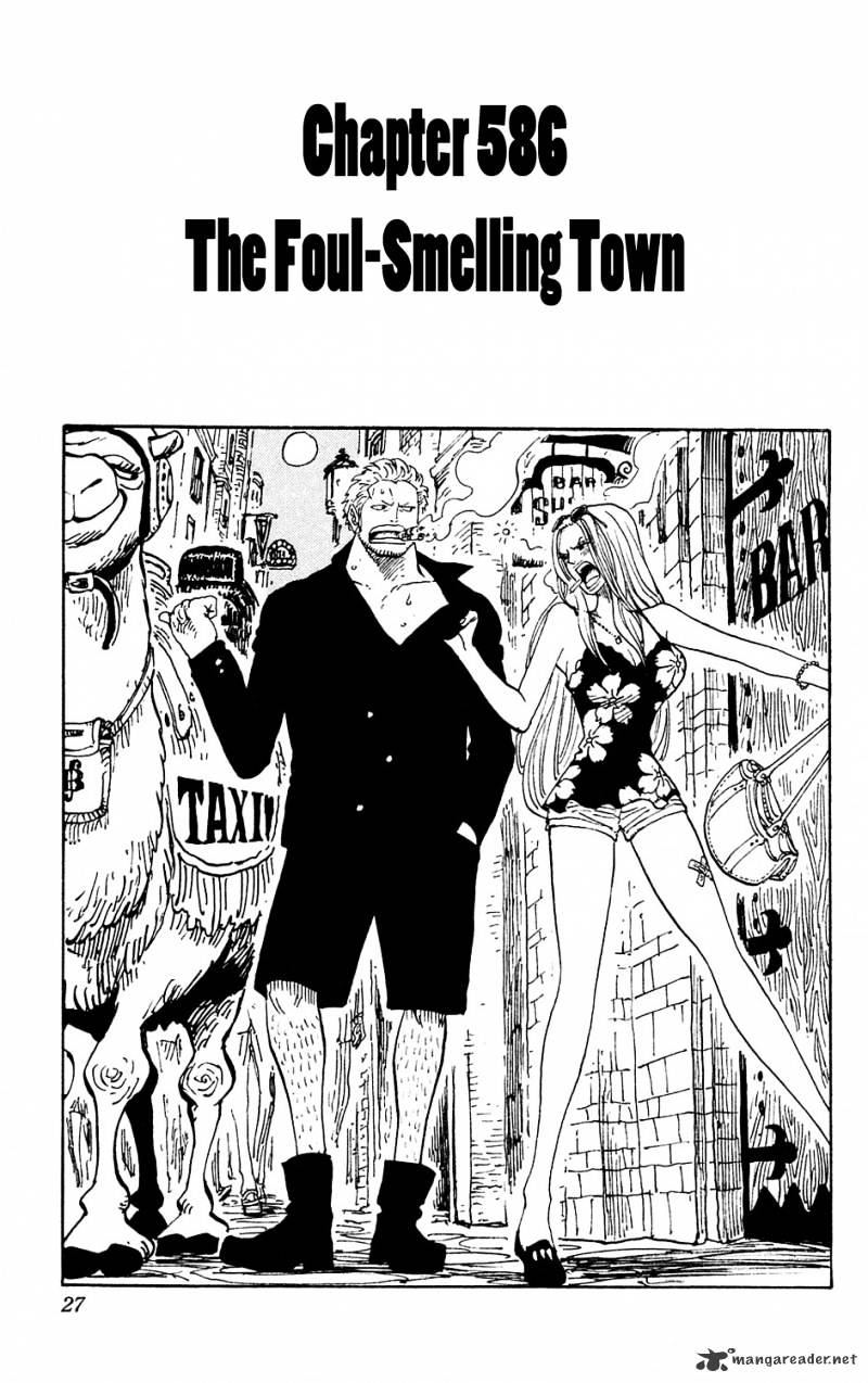 One Piece - Chapter 586 : A Fetid Town