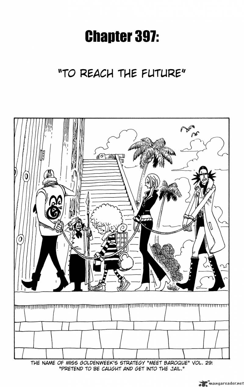 One Piece - Chapter 397 : To Reach The Future