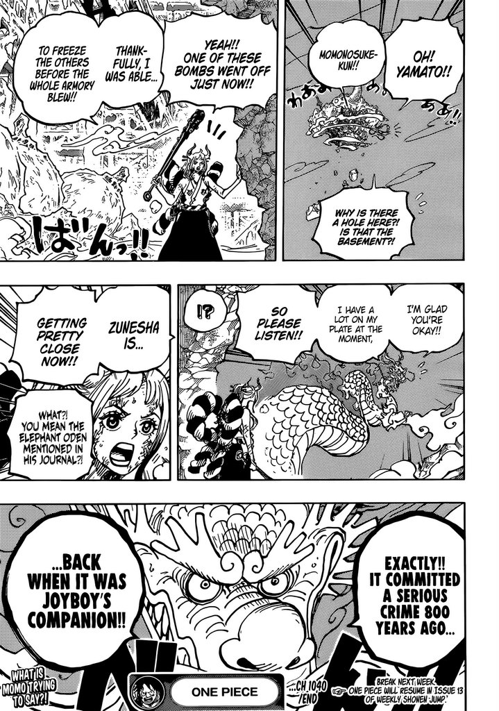 One Piece - Chapter 1040