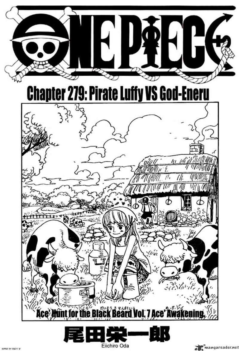 One Piece - Chapter 279 : Pirate Luffy Vs God-Eneru