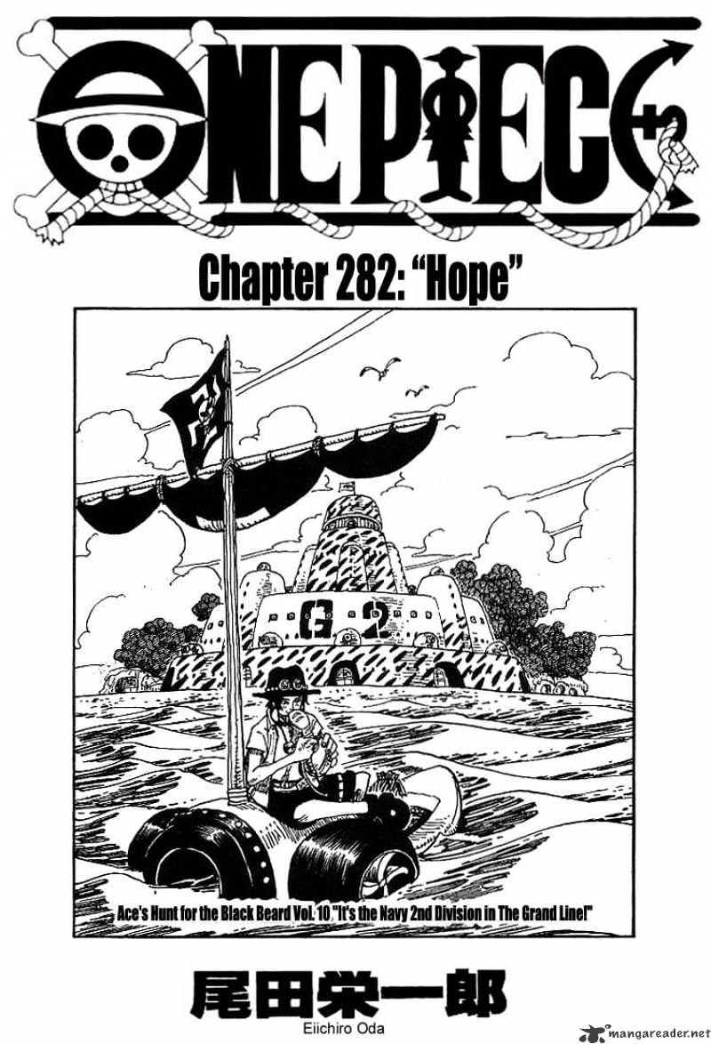 One Piece - Chapter 282 : Hope