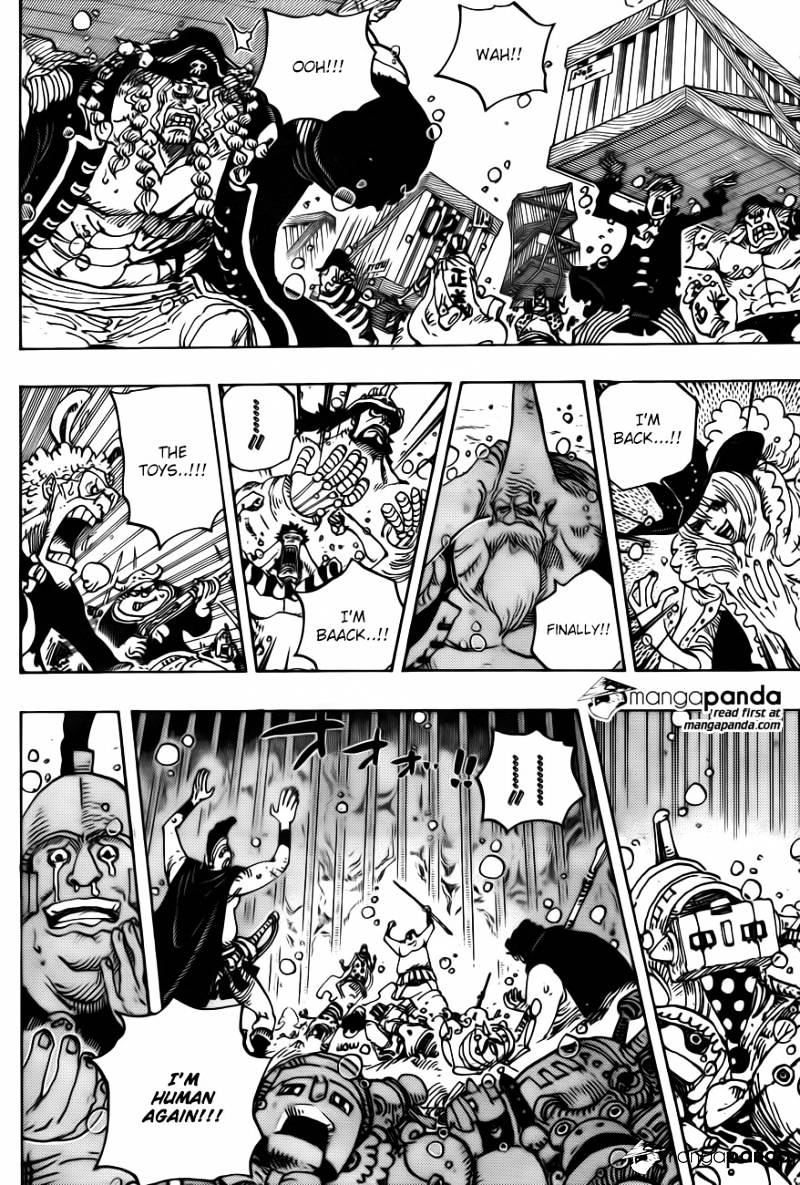 One Piece - Chapter 743 : Big Jolts In Dressrosa