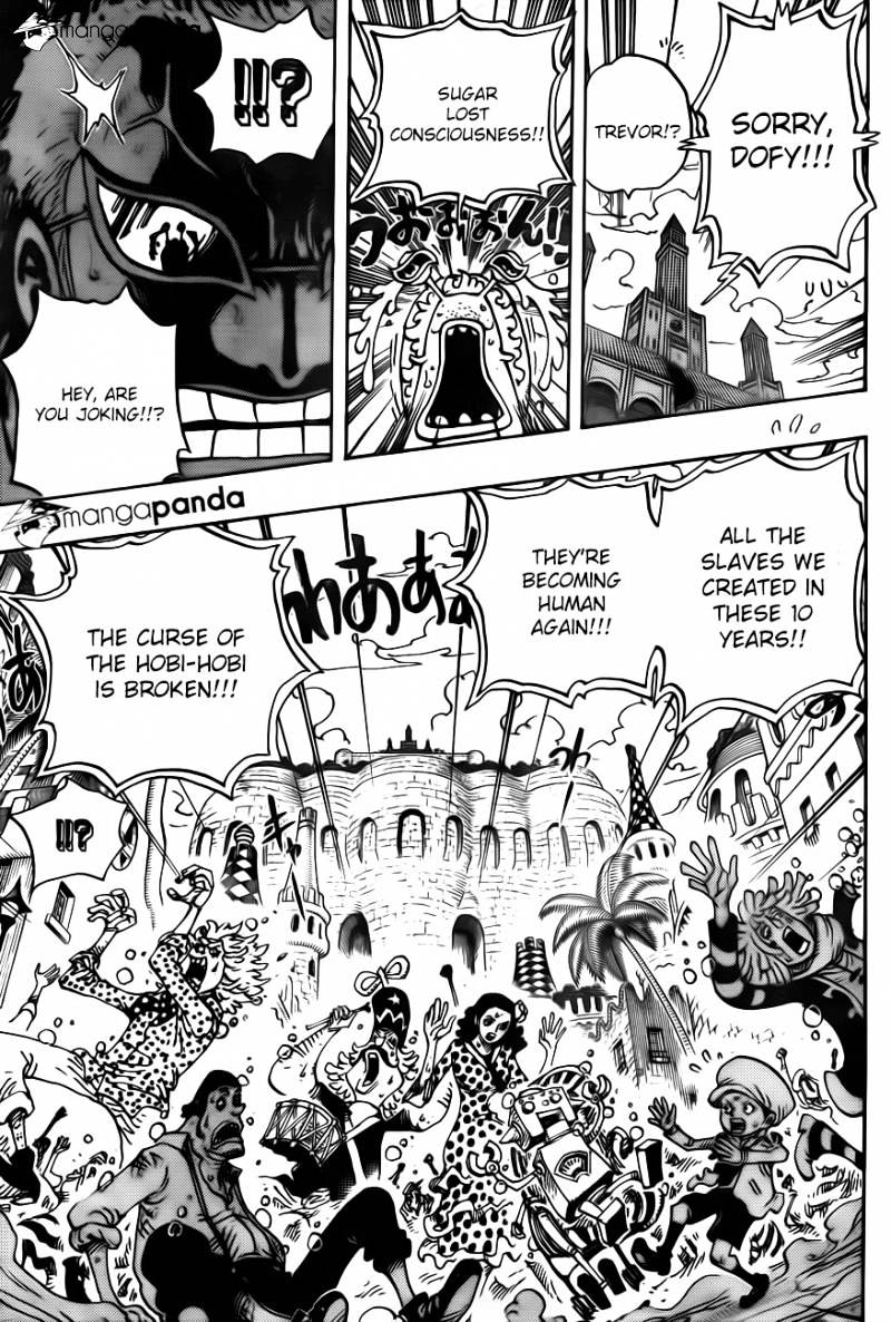 One Piece - Chapter 743 : Big Jolts In Dressrosa