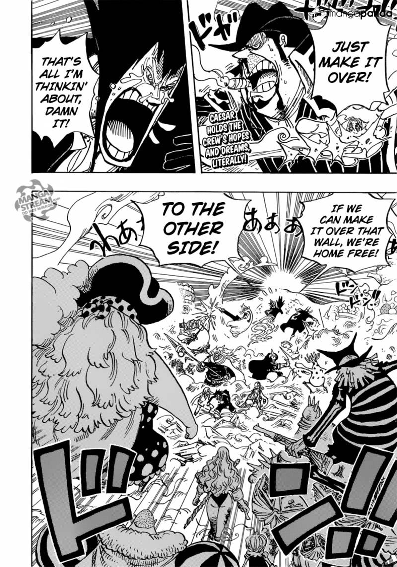 One Piece - Chapter 871 : Go, Caesar!