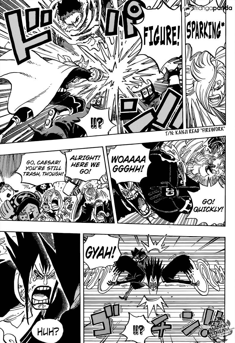 One Piece - Chapter 871 : Go, Caesar!