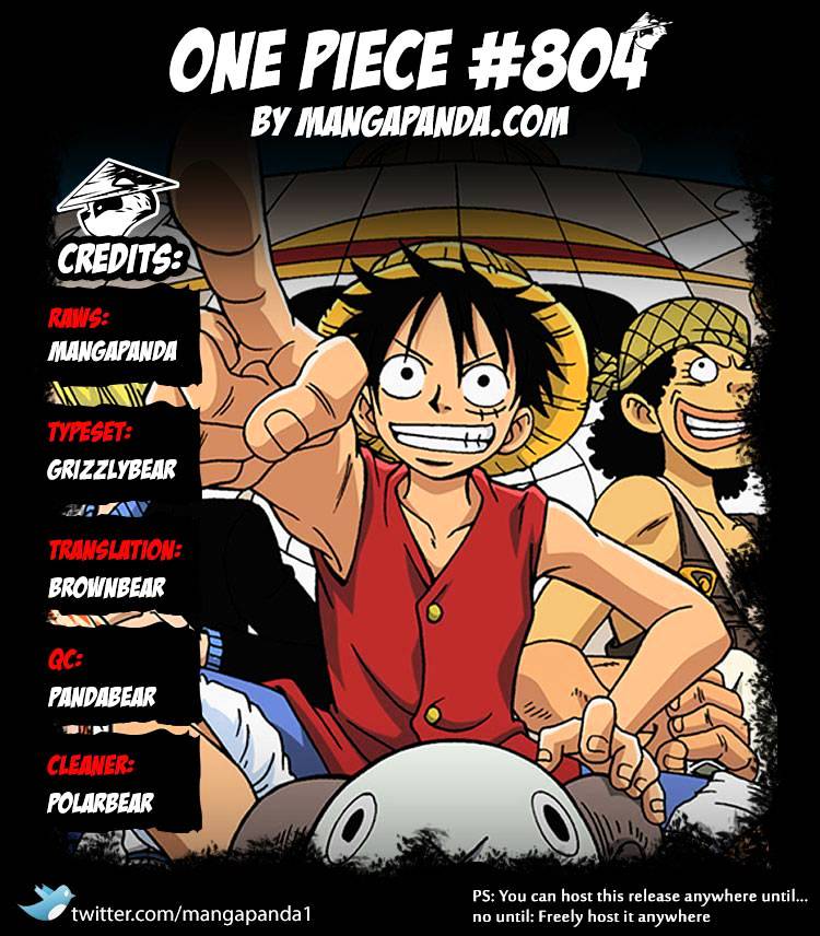 One Piece - Chapter 804 : An Adventure On The Back Of An Elephant