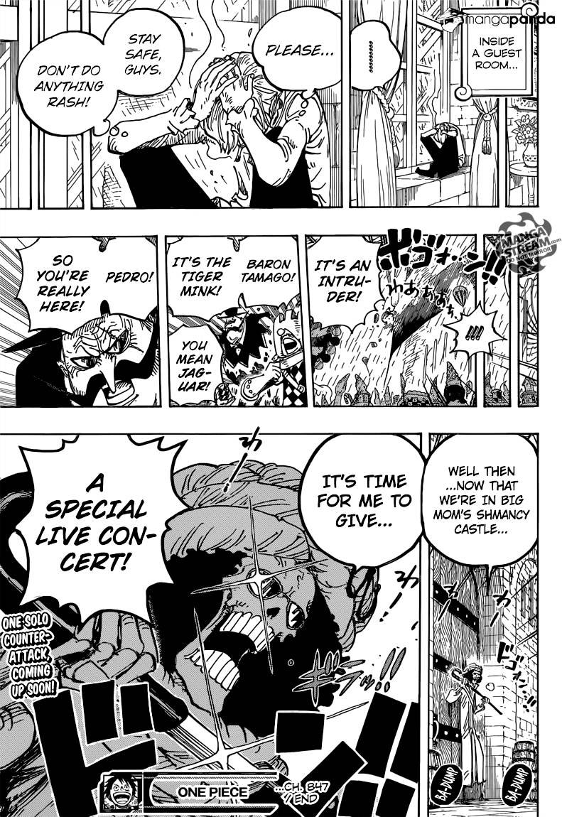 One Piece - Chapter 847 : Luffy And Bigmom