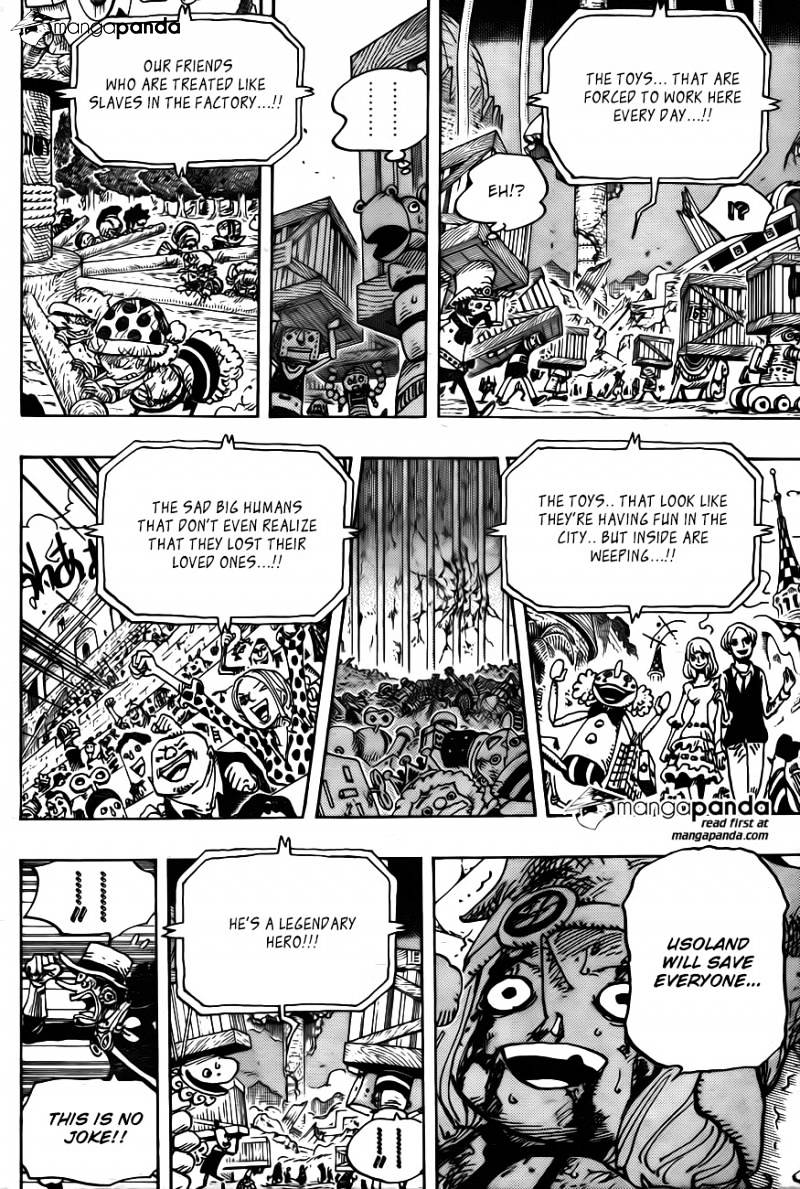 One Piece - Chapter 741 : Usoland The Liar