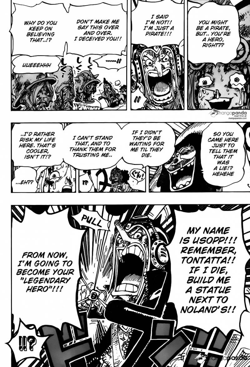 One Piece - Chapter 741 : Usoland The Liar