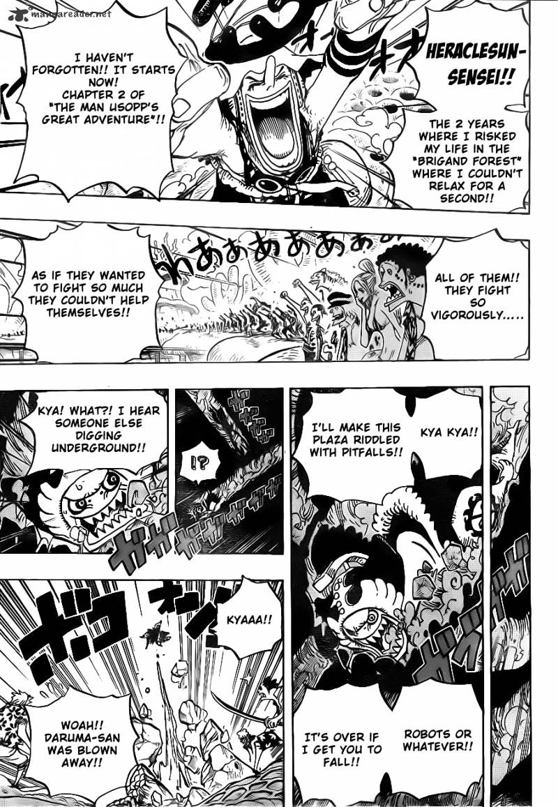 One Piece - Chapter 636 : The General From The Land Of The Future