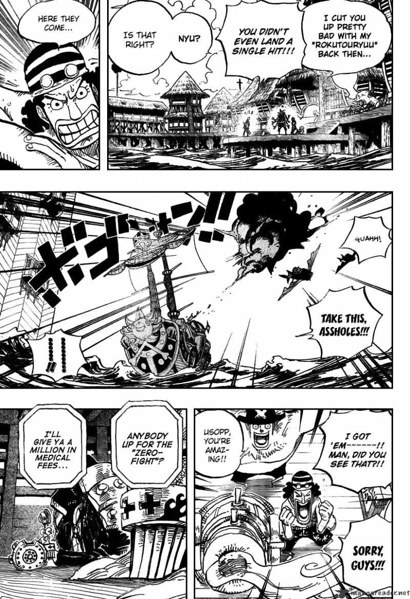 One Piece - Chapter 493 : You Know