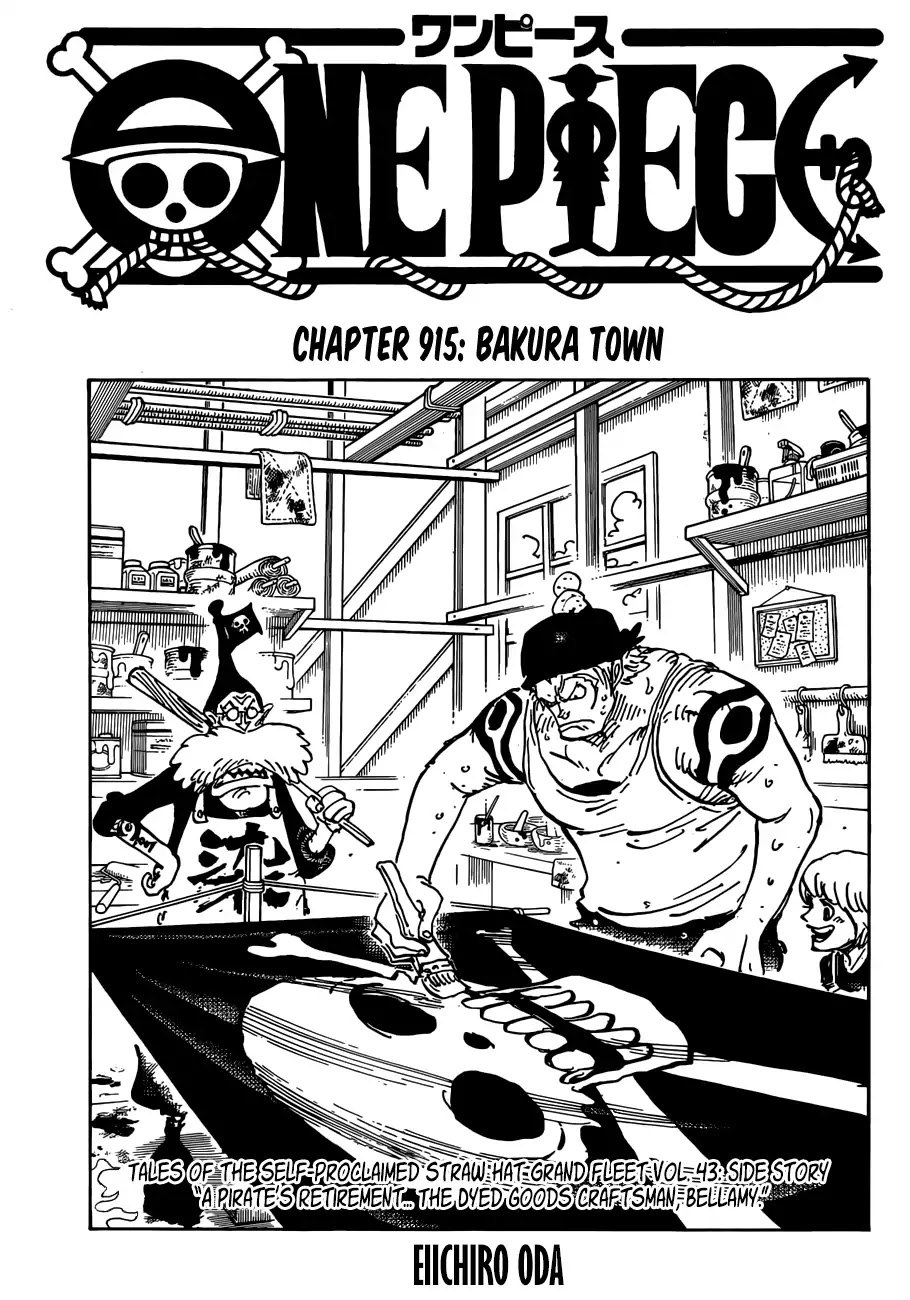 One Piece - Chapter 915: Baruka Town