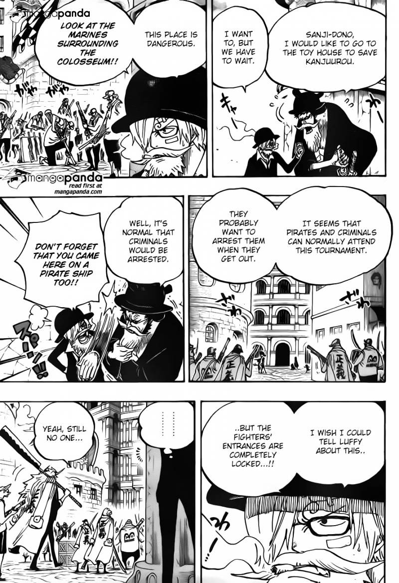 One Piece - Chapter 717 : What Dressrosa S Forgot