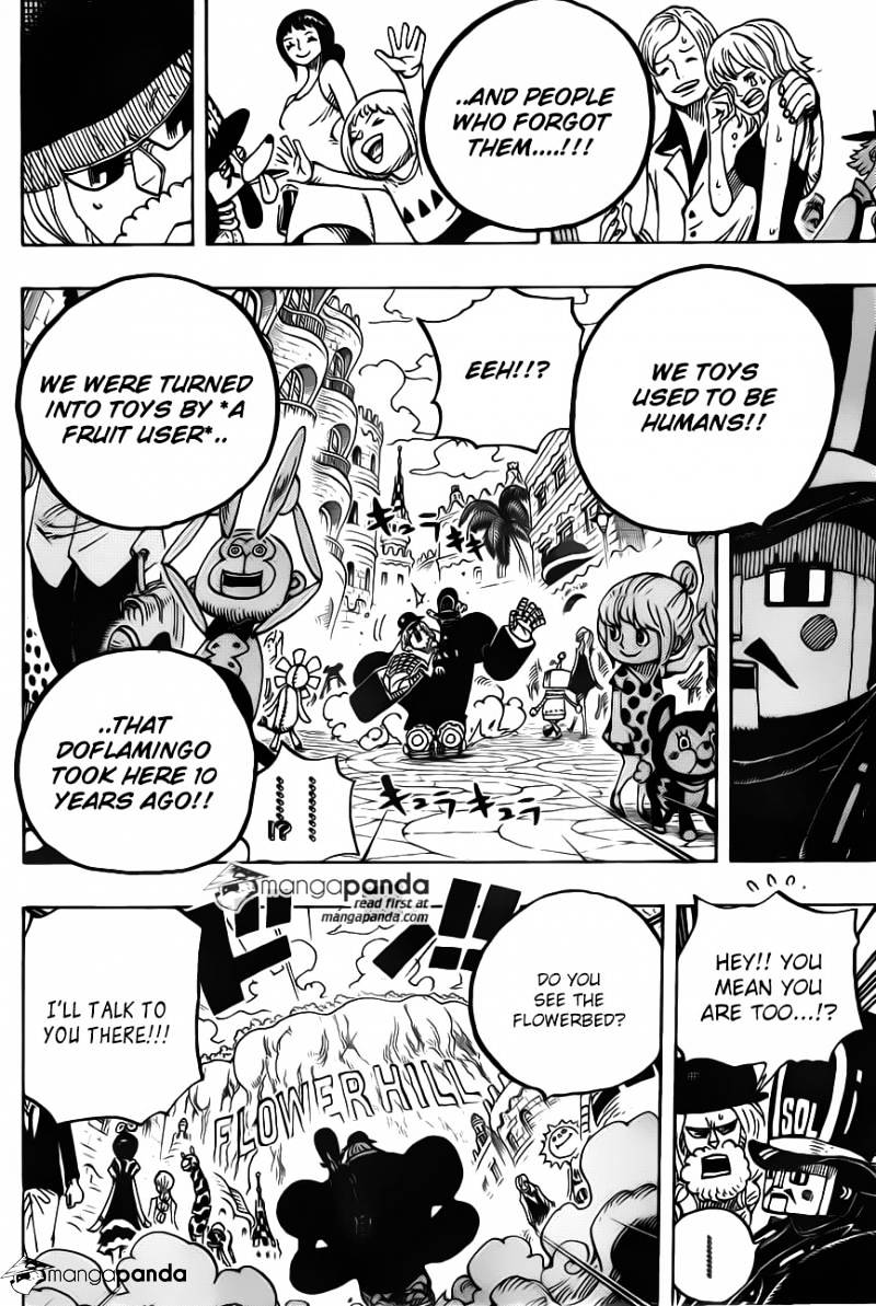 One Piece - Chapter 717 : What Dressrosa S Forgot