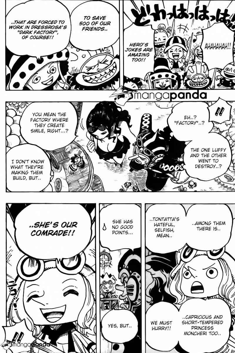 One Piece - Chapter 717 : What Dressrosa S Forgot