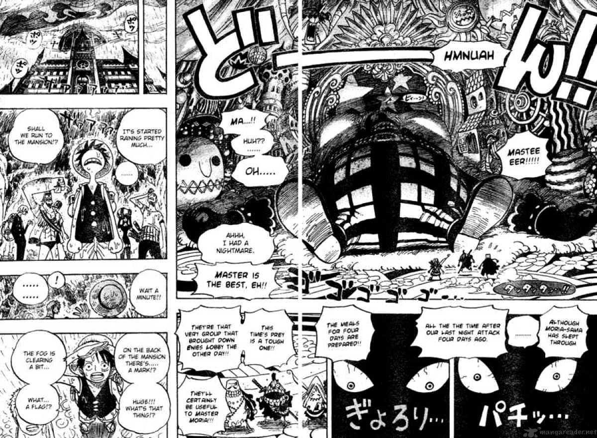 One Piece - Chapter 449 : The Mysterious Four Of Thriller Bark