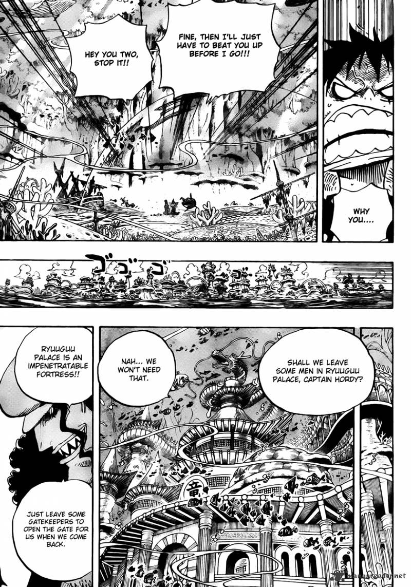 One Piece - Chapter 629 : The Ex-Shichibukai Stands In The Way.