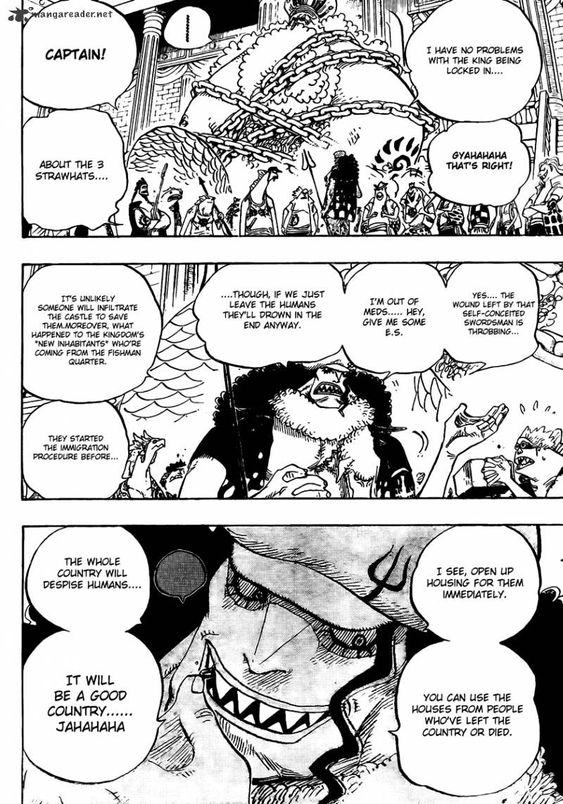 One Piece - Chapter 629 : The Ex-Shichibukai Stands In The Way.