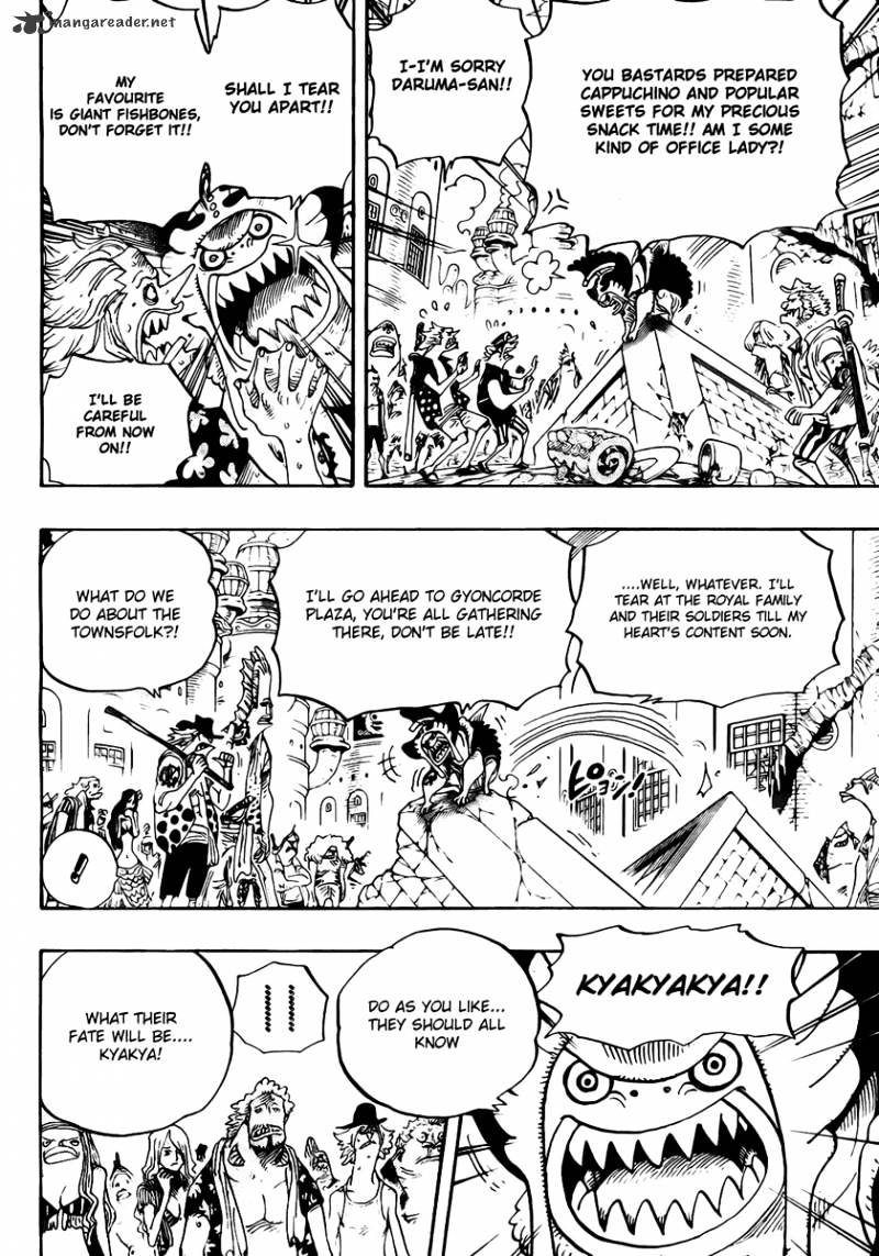 One Piece - Chapter 629 : The Ex-Shichibukai Stands In The Way.