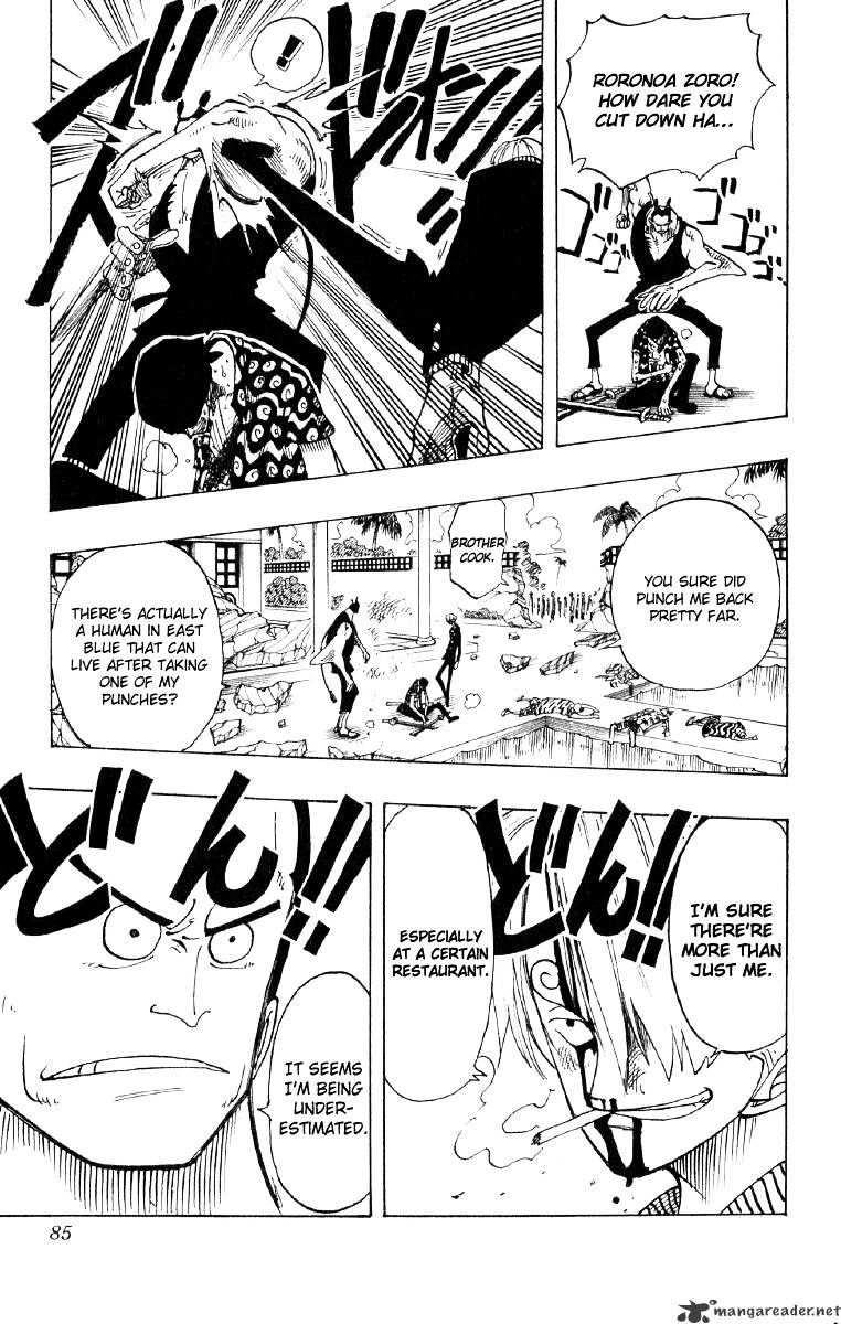 One Piece - Chapter 85 : Three Swords Vs Six Swords