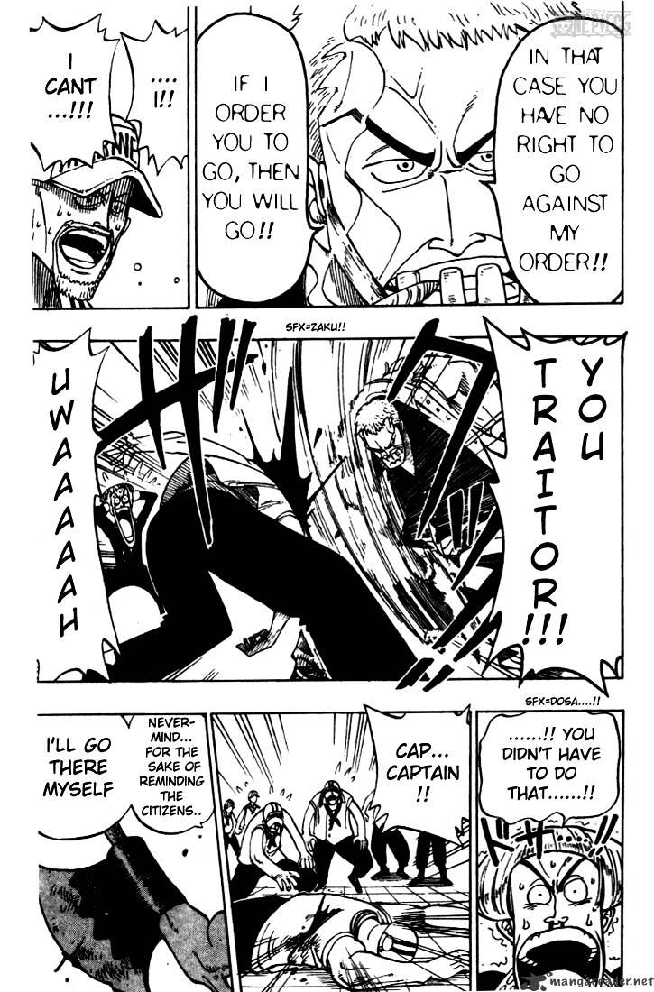 One Piece - Chapter 4 : Marine Lieutenant Axe Hand Morgan