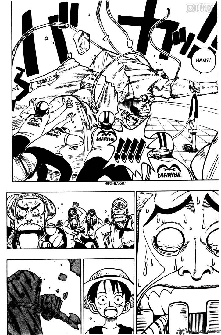 One Piece - Chapter 4 : Marine Lieutenant Axe Hand Morgan