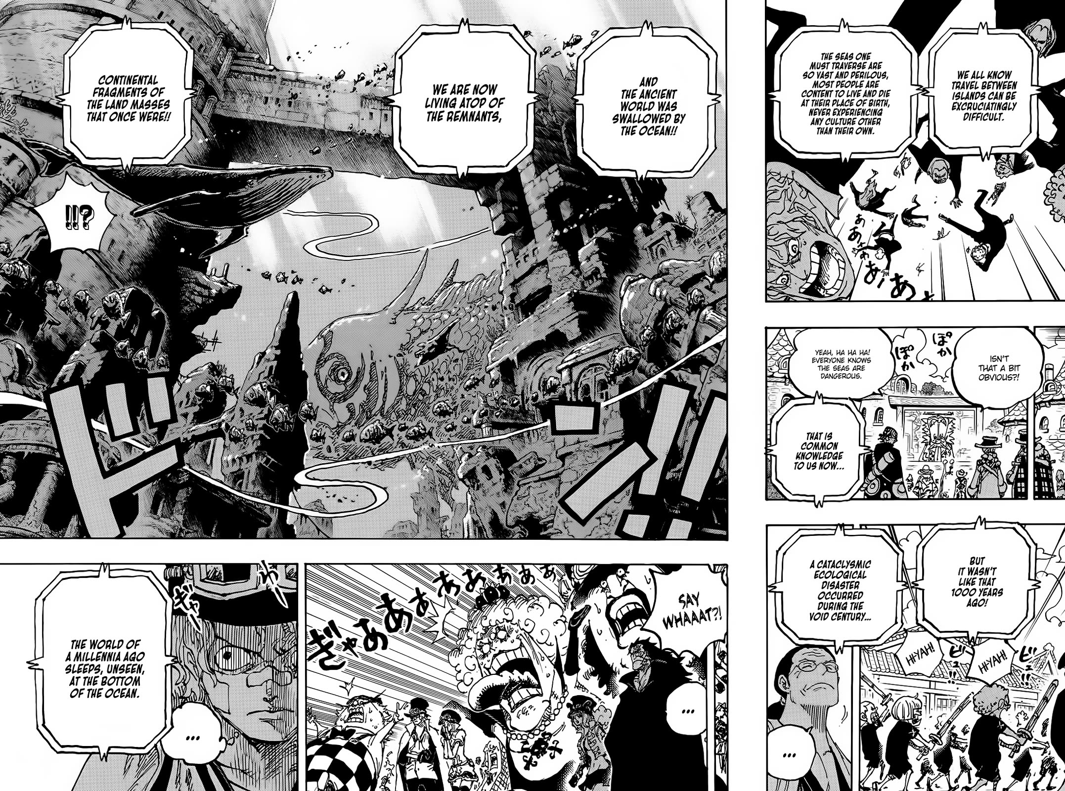 One Piece - Chapter 1115: Continental Fragments