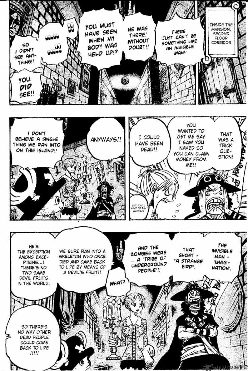 One Piece - Chapter 447 : Surprise Zombie