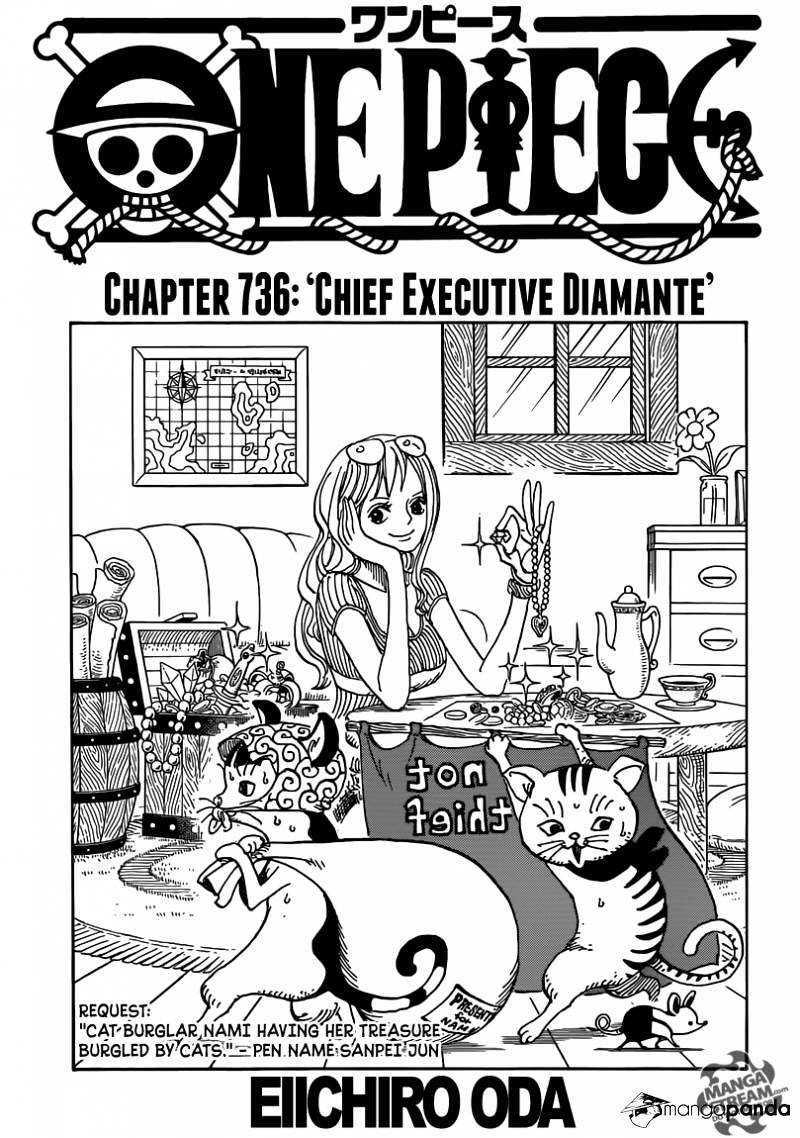 One Piece - Chapter 736 : Chief Executive Diamante