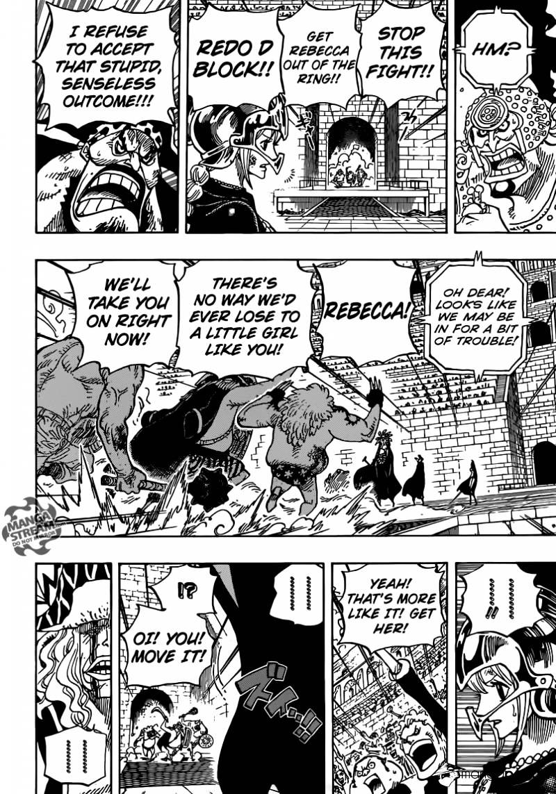 One Piece - Chapter 736 : Chief Executive Diamante